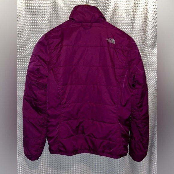 Women’s The North Face lightweight short dark Fuchsia Jacket size small - Picture 10 of 14